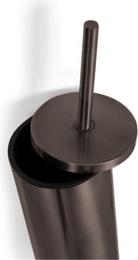 Blue Label Toiletborstel set Vida | Wandmontage | Incl.Wandhouder | Messing | Gunmetal PVD - Foto 3