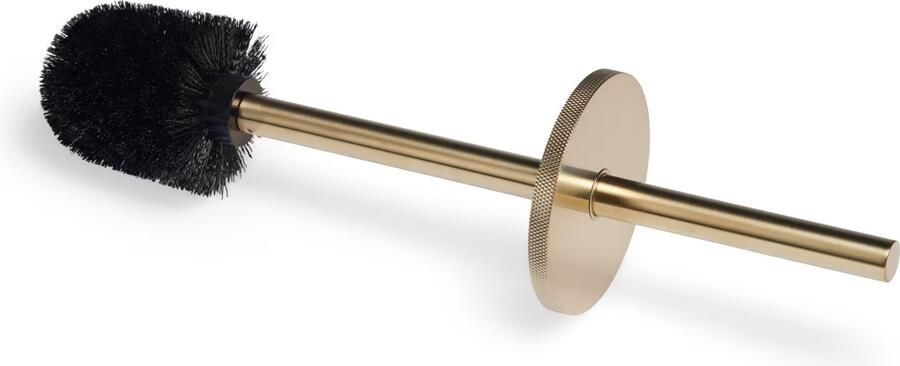 Blue Label Toiletborstel Vida Facet | Wandmontage | Incl.Houder | Messing | Geborsteld goud PVD - Foto 2