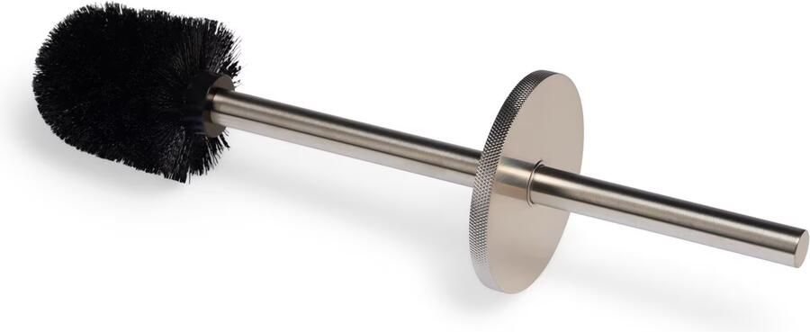 Blue Label Toiletborstel Vida Facet | Wandmontage | Incl.Houder | Messing | Geborsteld nikkel PVD - Foto 2