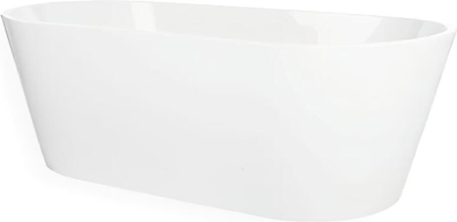 Blue Label Vrijstaand bad Joren | 180x85 cm | Acryl | Glans wit - Foto 2