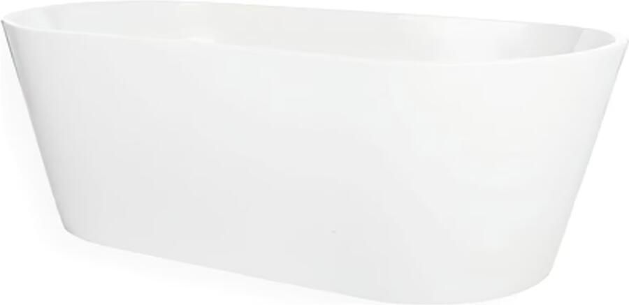 Blue Label Vrijstaand bad Joren | 180x85 cm | Acryl | Ovaal | Mat wit