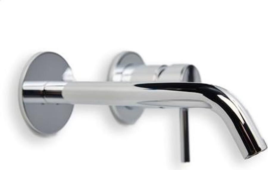 Blue Label Wastafelkraan Brondby | Inbouw | Mengkraan | Incl.Inbouwdeel | Rond | Chroom - Foto 2