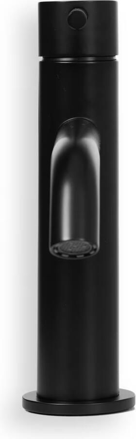 Blue Label Wastafelkraan Brondby | Opbouw | Mengkraan | 1-hendel | Rond | Mat zwart - Foto 3