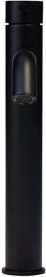 Blue Label Wastafelkraan Brondby XL | Opbouw | Mengkraan | Hoog model | 1-hendel | Rond | Mat zwart - Foto 3