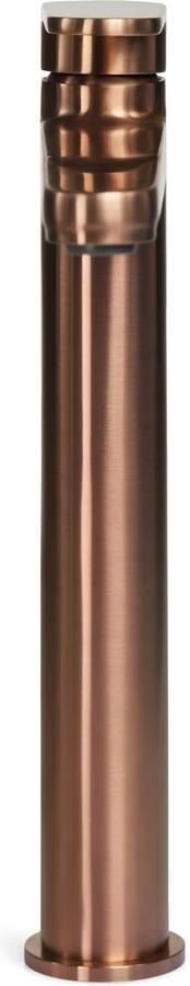 Blue Label Wastafelkraan Skive | Opbouw | Mengkraan | hoog model | 1-hendel | Rond | Geborsteld brons - Foto 2