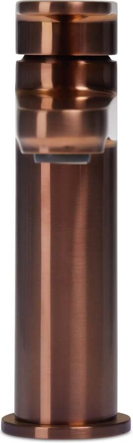 Blue Label Wastafelkraan Skive | Opbouw | Mengkraan | Laag model | 1-hendel | Rond | Geborsteld brons - Foto 3