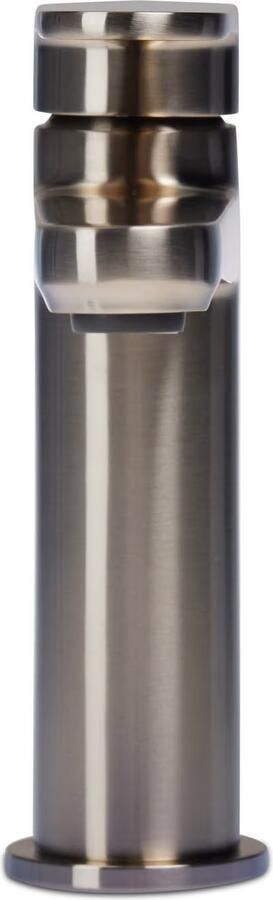 Blue Label Wastafelkraan Skive | Opbouw | Mengkraan | Laag model | 1-hendel | Rond | Geborsteld nikkel PVD - Foto 2