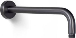 BLUE LABEL Brondby 1 2"douche-arm 30cm met rozet gun metal