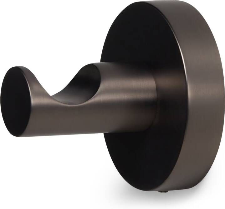 Blue Label Handdoek haak Vida | Wandmontage | Messing | Gunmetal PVD