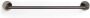 Blue Label Handdoekhouder Vida Facet | Wandmontage | 60 cm | Messing | Rond | Gunmetal PVD - Thumbnail 1