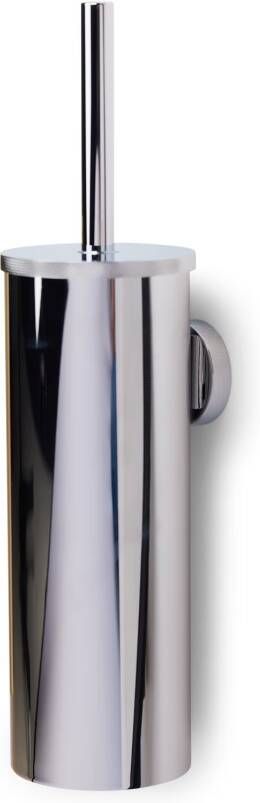 Blue Label Toiletborstel Vida Facet | Wandmontage | Incl.Houder | Messing | Chroom glans