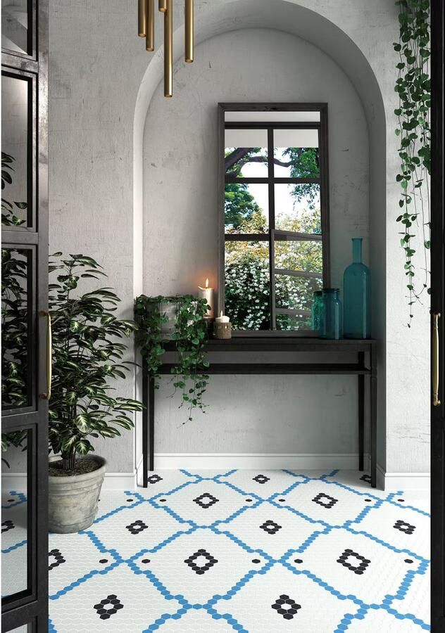 By Goof mozaiek hexagon 3.5x3.5 cm light grey - Foto 3