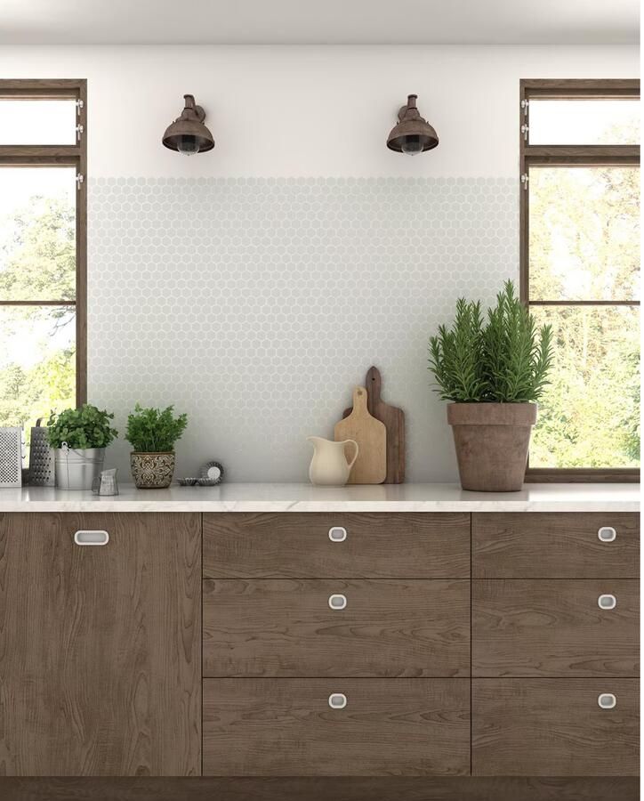 By Goof mozaiek hexagon 3.5x3.5 cm light grey - Foto 2