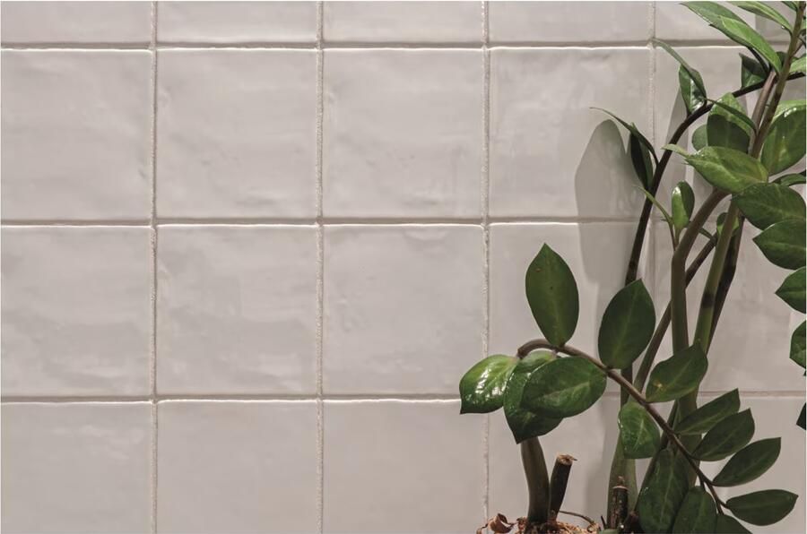 By Goof Oud Hollandse Witjes Wandtegel | 13x13 cm | Vintage | Glans wit - Foto 3