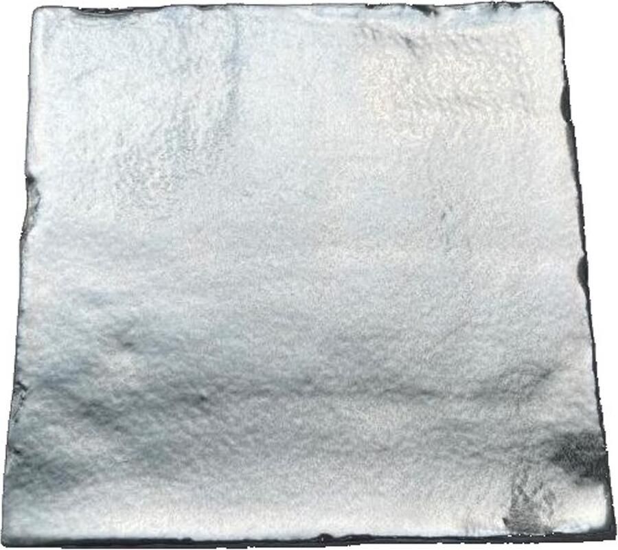 By Goof Oud Hollandse Witjes Wandtegel | 13x13 cm | Vintage | Glans Zilver