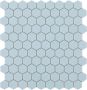 By Goof mozaiek hexagon 3.5x3.5 cm light blue - Thumbnail 1