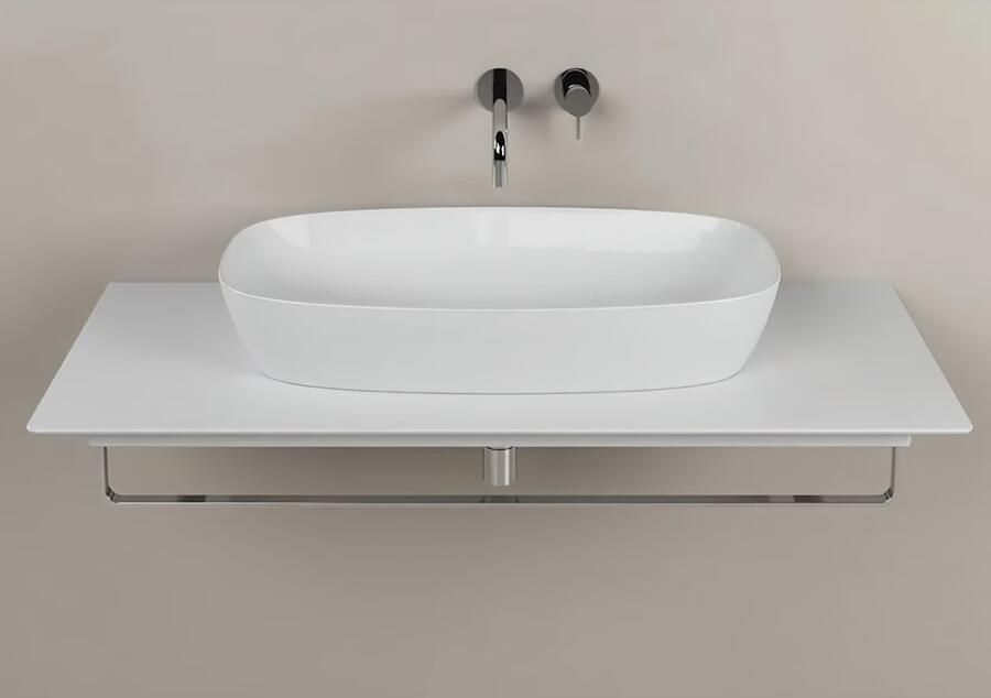 Catalano Green Lux waskom 80x40 cm keramiek glans wit - Foto 3