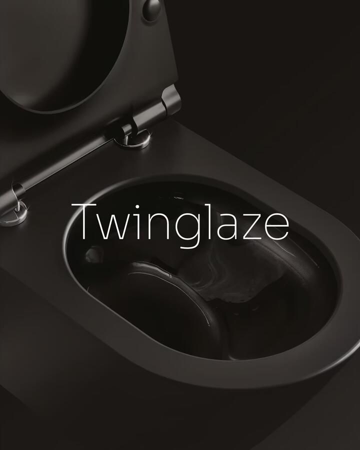 Catalano Wandcloset Sfera | 54.5 cm | Rimless | New Flush | Excl.Toiletzitting | Keramiek | Zwart mat - Foto 2