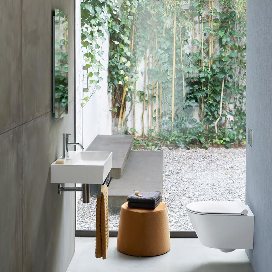 Catalano Wandcloset Zero | 55 cm | Rimless | New Flush | Excl.Toiletzitting | Keramiek | Wit glans - Foto 3