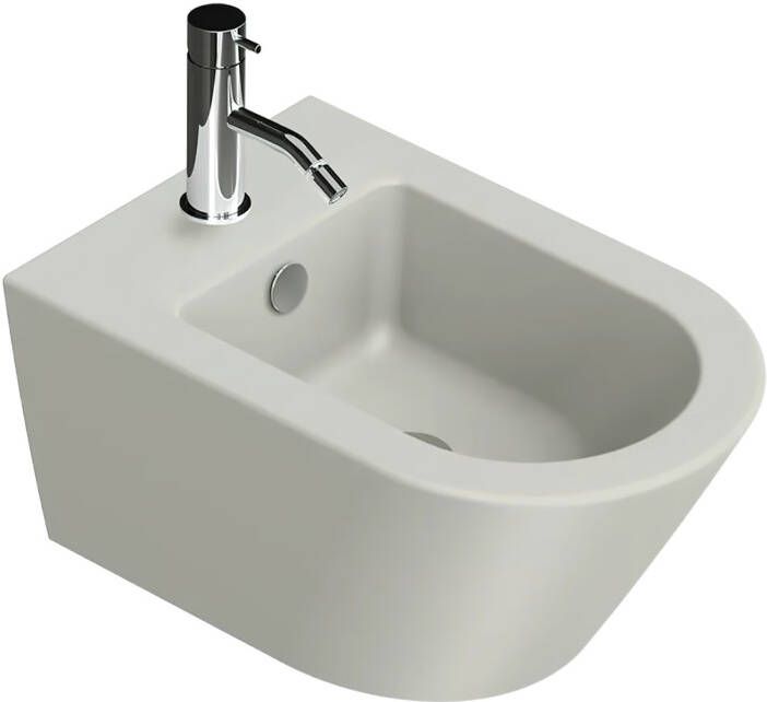 Catalano Zero bidet toilet wandhangend 55x35 cm cement mat