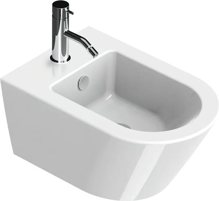 Catalano Bidet toilet Zero | 55 cm | Rimless | Wandhangend | Excl.Toiletzitting | Keramiek | Wit glans