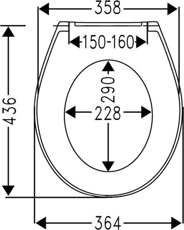 Cedo Toiletzitting Multi | Sofclose met quick-release | Universeel | Duroplast | Sneaker - Foto 2