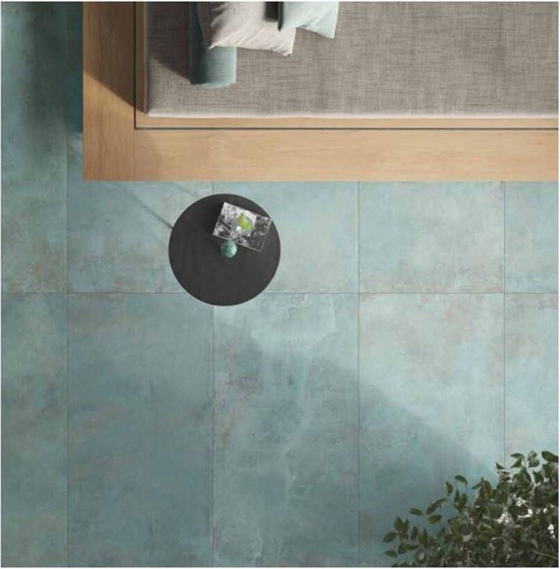 Century Blend Vloertegel | 80x80 cm | Gerectificeerd | Betonlook | Mat Wit