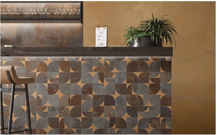 Century Blend Vloertegel | 60x120 cm | Gerectificeerd | Betonlook | Mat Bruin