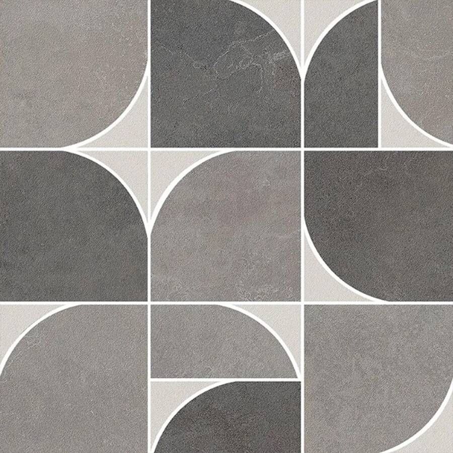 Century Blend Wandtegel | 36x36 cm | Gerectificeerd | Betonlook | Mat Meerkleurig