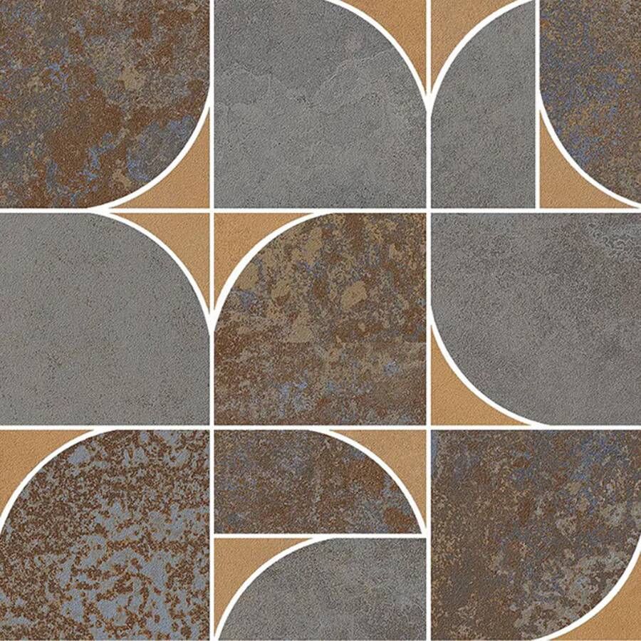Century Blend Wandtegel | 36x36 cm | Gerectificeerd | Betonlook | Mat Meerkleurig