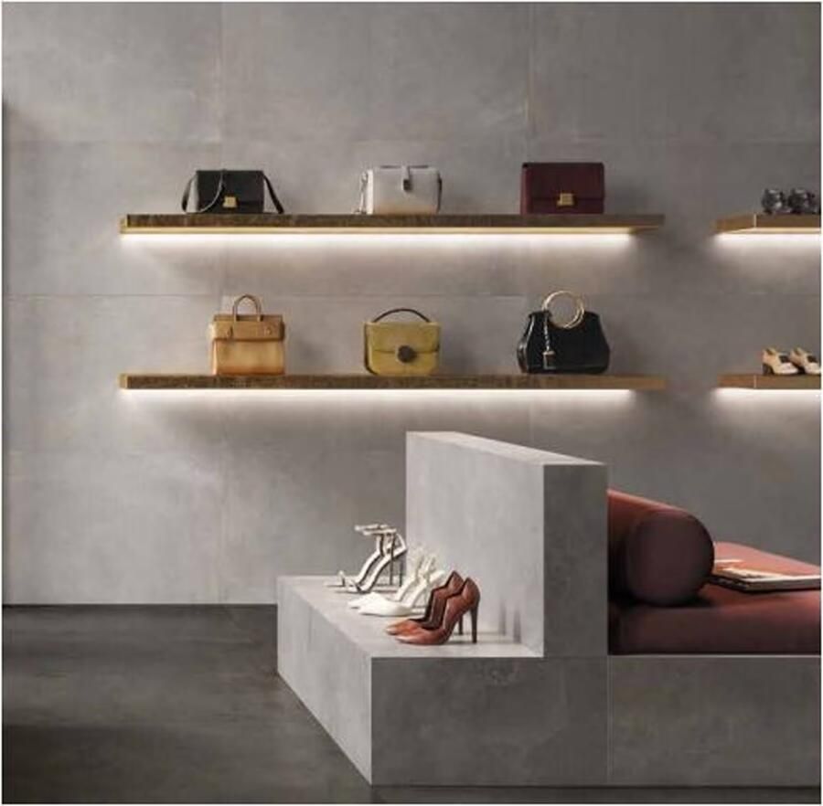 Century Blend Vloertegel | 30x60 cm | Gerectificeerd | Betonlook | Mat Grijs