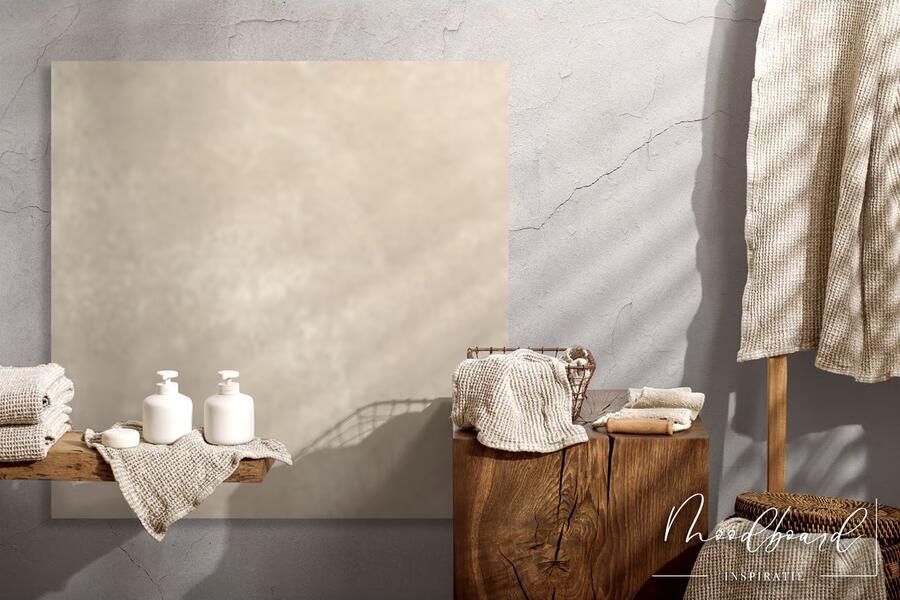 Century Blend Vloertegel | 60x60 cm | Gerectificeerd | Betonlook | Mat Beige