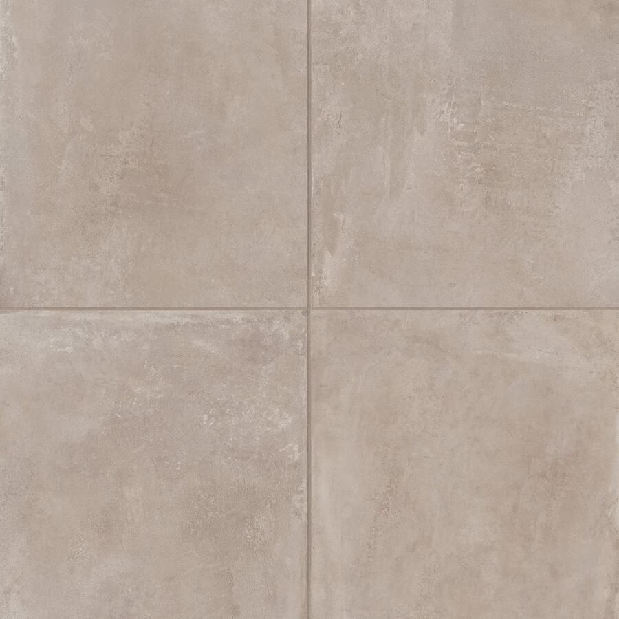 Century Titan Vloertegel | 80x80 cm | Gerectificeerd | Betonlook | Mat Bruin