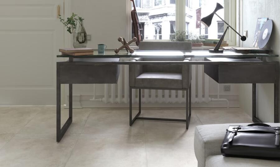 Century Titan Vloertegel | 60x120 cm | Gerectificeerd | Betonlook | Mat Grijs