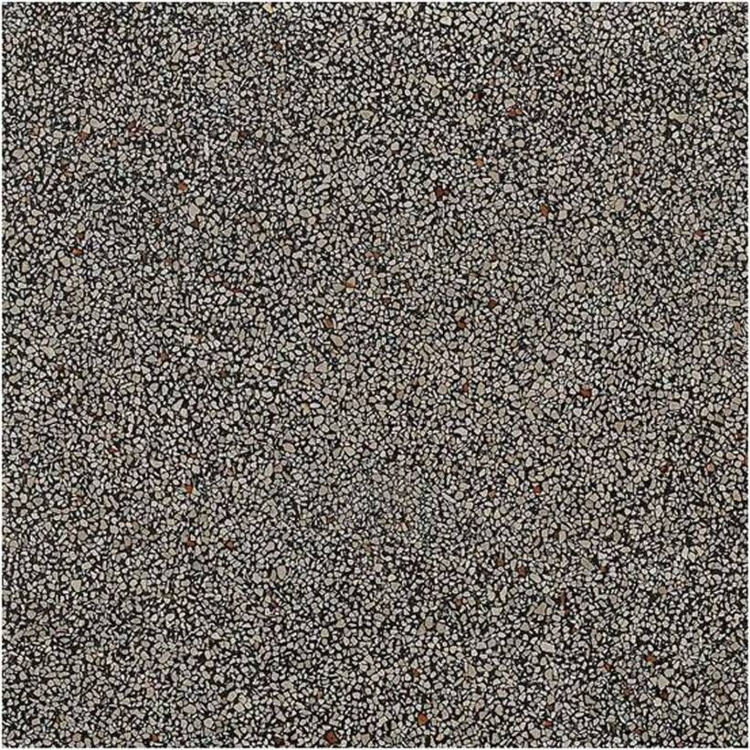 Ceramiche Coem Terrazzo Vloer- en wandtegel | 60x60 cm | Gerectificeerd | Vintage | Mat Antraciet