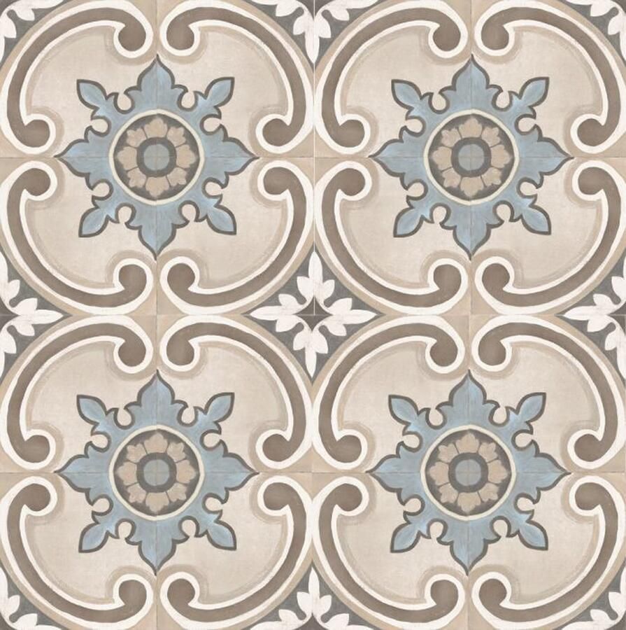 Cifre Ceramica Adobe Decor wand- en vloertegel 20x20cm Vierkant 8.5mm Gales Ivory SW07310475-6 - Foto 2