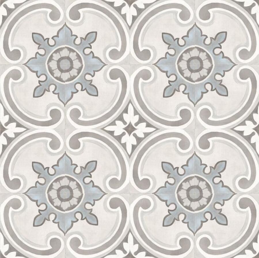 Cifre Ceramica Adobe Decor wand- en vloertegel 20x20cm Vierkant 8.5mm Gales White SW07310475-10 - Foto 3