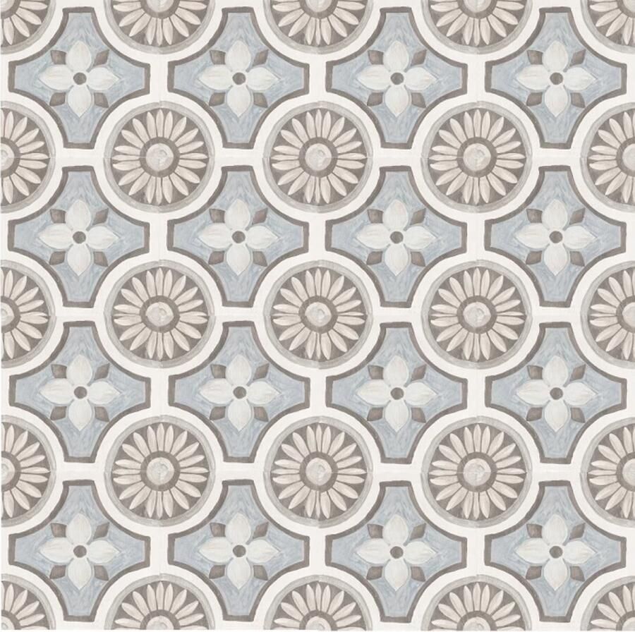 Cifre Ceramica Adobe Decor wand- en vloertegel 20x20cm Vierkant 8.5mm Monza White SW07310475-11 - Foto 2