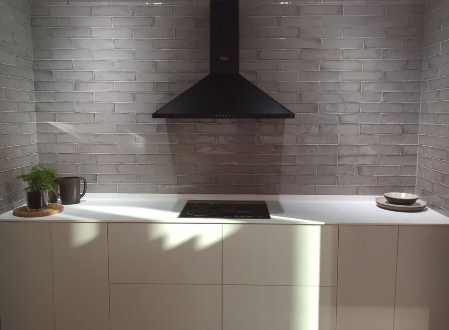 Cifre Ceramica Alchimia wandtegel 7.5x30cm 8.6mm Rechthoek Licht grijs glans SW07310345-3