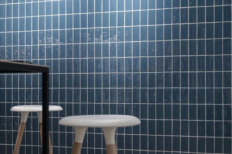 Cifre Ceramica Atlas wandtegel 7.5x15cm 8.5mm Rechthoek Donkerblauw glans SW07311170-5 - Foto 2