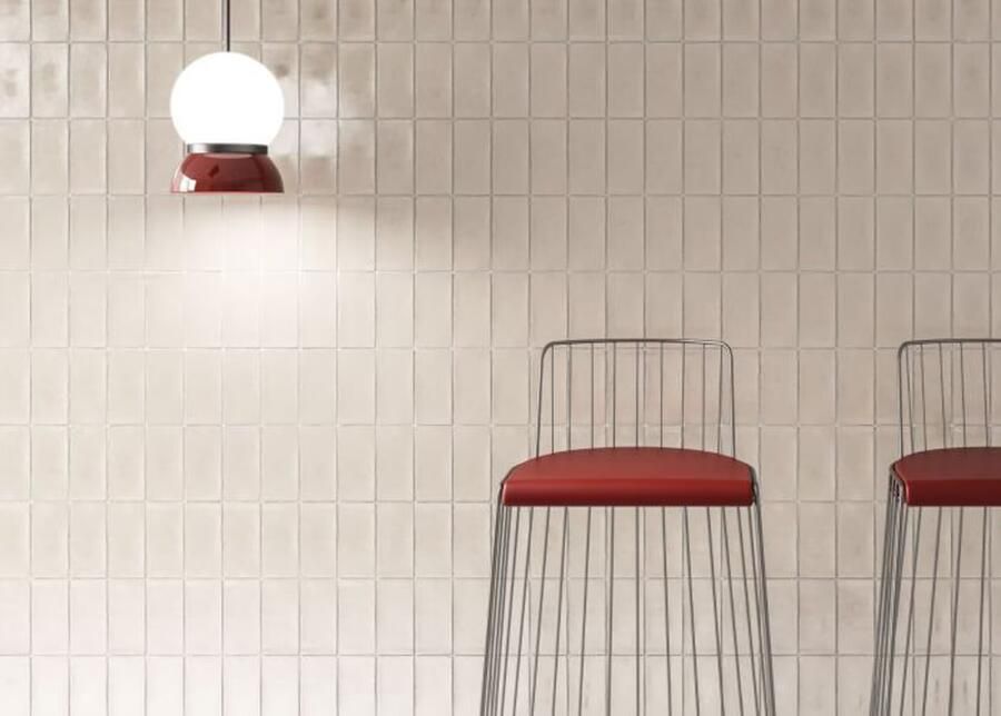 Cifre Ceramica Atlas wandtegel 7.5x15cm 8.5mm Rechthoek Ivoor glans SW07311170-3 - Foto 1