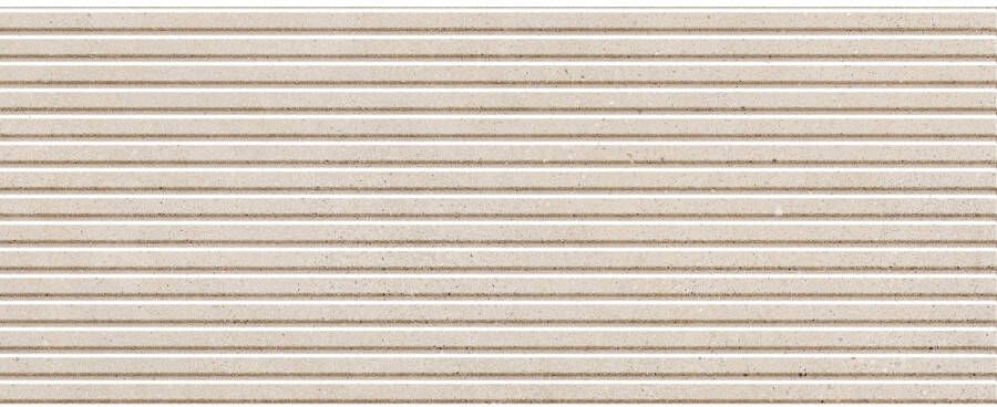 Cifre Cerámica Borneo Wandtegel | 30x75 cm | Gerectificeerd | Betonlook | Mat Beige