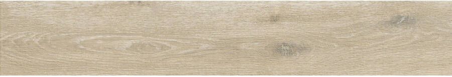 Cifre Cerámica Camden Vloer- en wandtegel | 20x120 cm | Gerectificeerd | Houtlook | Mat Beige