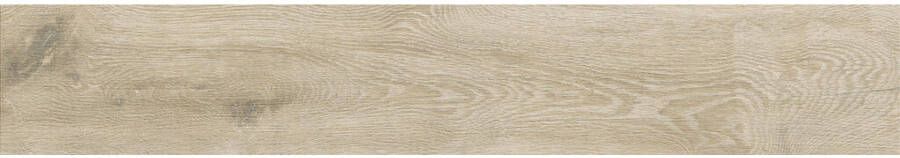 Cifre Cerámica Camden Vloer- en wandtegel | 25x150 cm | Gerectificeerd | Houtlook | Mat Beige