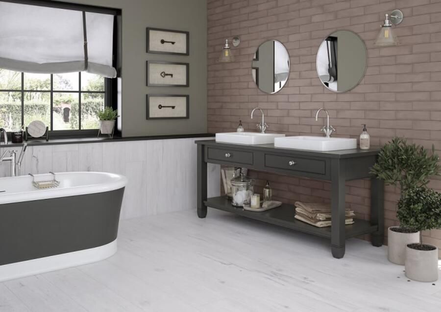 Cifre Ceramica Colonial wandtegel 7.5x30cm Rechthoek 8.6mm Vision mat SW07310861-7 - Foto 2