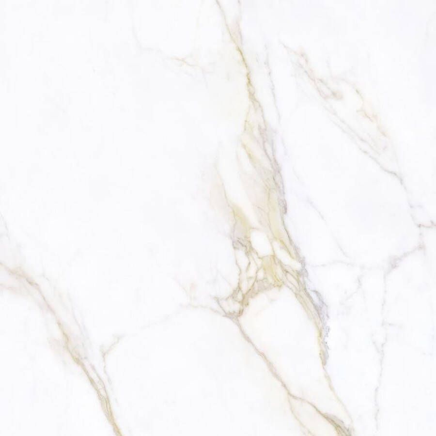 Cifre Cerámica Diamond Gold Vloer- en wandtegel | 120x120 cm | Gerectificeerd | Natuursteenlook | Mat Wit