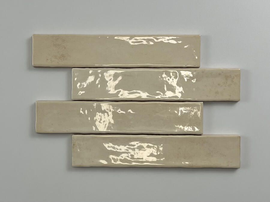 Cifre Cerámica Kalon Wandtegel | 5x25 cm | Vintage | Glans Ivoor - Foto 3