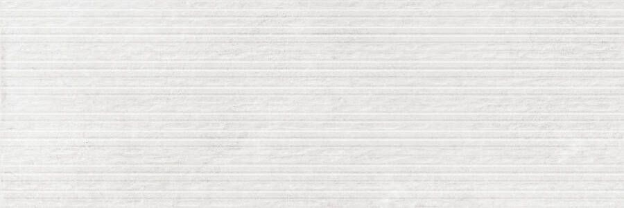 Cifre Cerámica Midtown Wandtegel | 30x90 cm | Gerectificeerd | Betonlook | Mat Wit