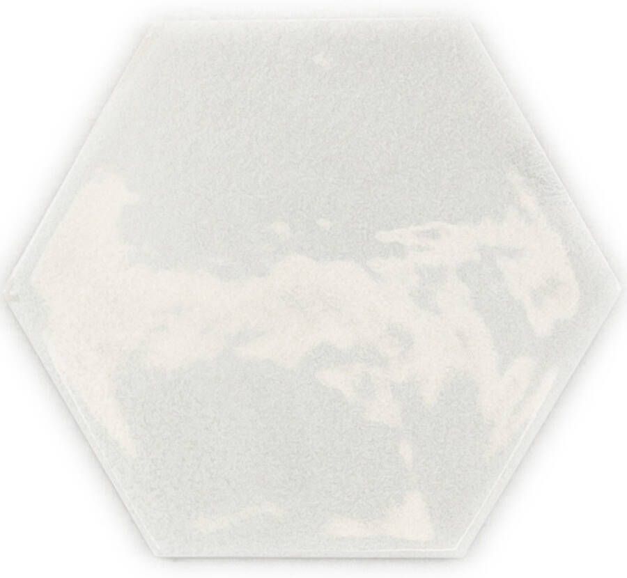 Cifre Cerámica Moon Wandtegel | 16x18 cm | Vintage | Glans Wit