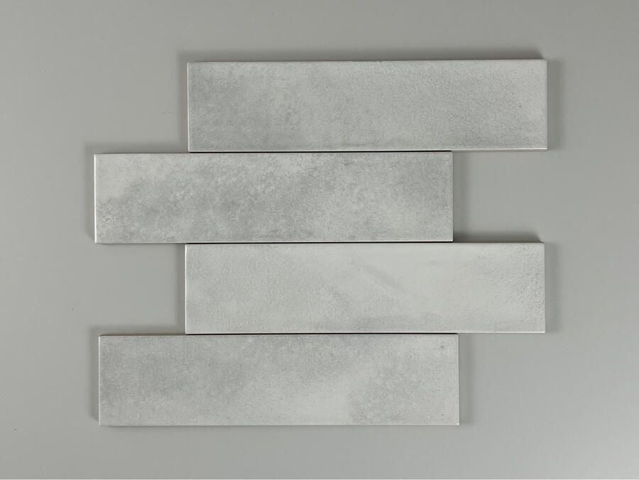 Cifre Cerámica Moon Wandtegel | 7.5x30 cm | Vintage | Glans Wit - Foto 2